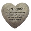 The Gerson Companies Heart Shaped Memorial Stone (Grandma)