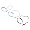 3PCS Eyelash Extension Tweezers Holders Bracelet Silicone Ring Tweezers Protector