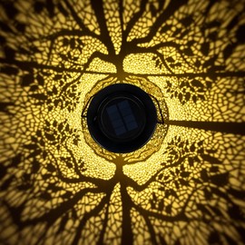 Fastruggle Solar Lanterns Outdoor Waterproof Hanging Tree of Life Solar Lights Big Tree Solar Powered Table Lights Decorations Gifts for Women Mom Grandma LED Lanterns Garden Decor for Yard, Patio