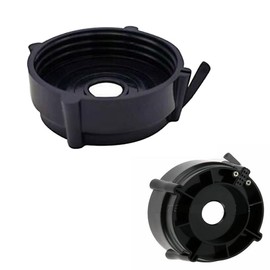 pro blender bottom pro blade&Plastic Jar Assembly - Black Handle bottom fit Oster Pro 1200 Blender with 5-Cup Food Processor, Gray (Black Blender Jar Bottom)