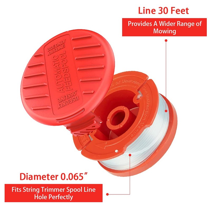 Cilivo CMZST065/CMZST0653 30 Feet 0.065'' String Trimmer Line Compatible with