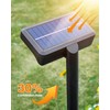 Thumok Clip On Solar Lights Outdoor with Motion Sensor -