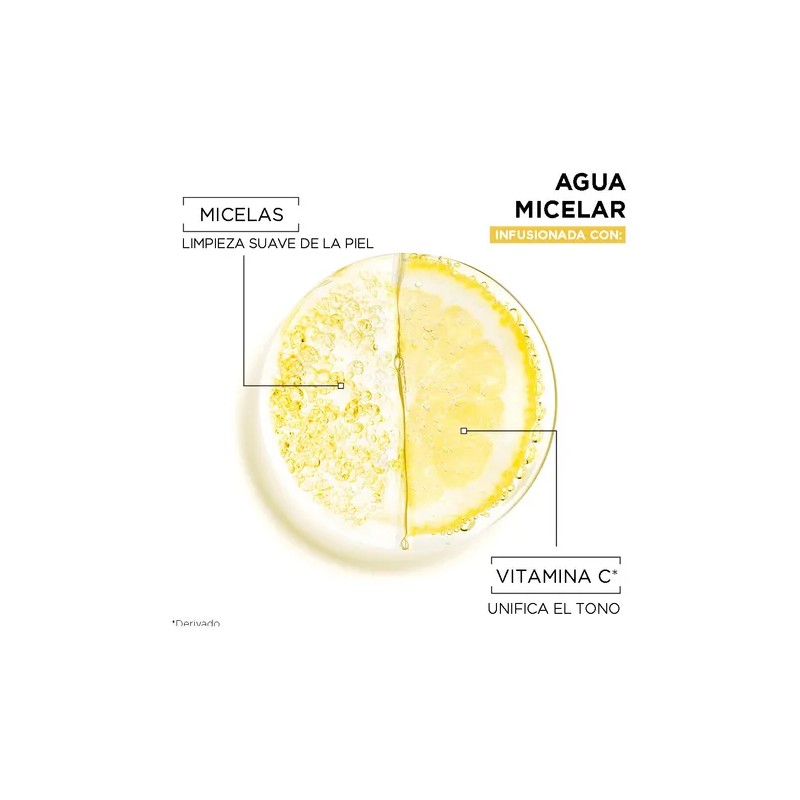 Garnier Skin Active agua micelar con vitamina C 400 ml