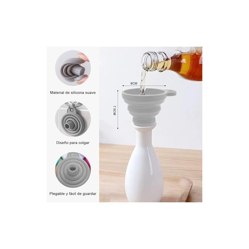 TENXUI - Tazas Medidoras de Cocina Set de 11 Piezas