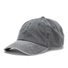 HUGO Men's Washed Out Small Logo Cotton Baseball Hat, Black