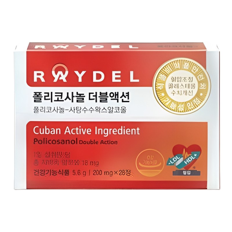Reydel Policosanol Kim Myung-min Double Action Cuban Policosanol Effectiveness Blood