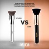 Flat Kabuki Foundation Brush by Aura. Designed for the face,