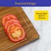 welsteepse Bamboo Cutting Boards, (Set of 3) with Juice Groove,