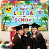 AIBIIN Happy Last Day of School Summer Graduation Backdrop End