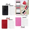 S.fields.inc Golf Vertical PU Leather Scorecard Holder 2 Cards with