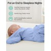 GROWNSY Transitional Swaddle Sleep Sack 3-6 Months, Starfish Design Baby