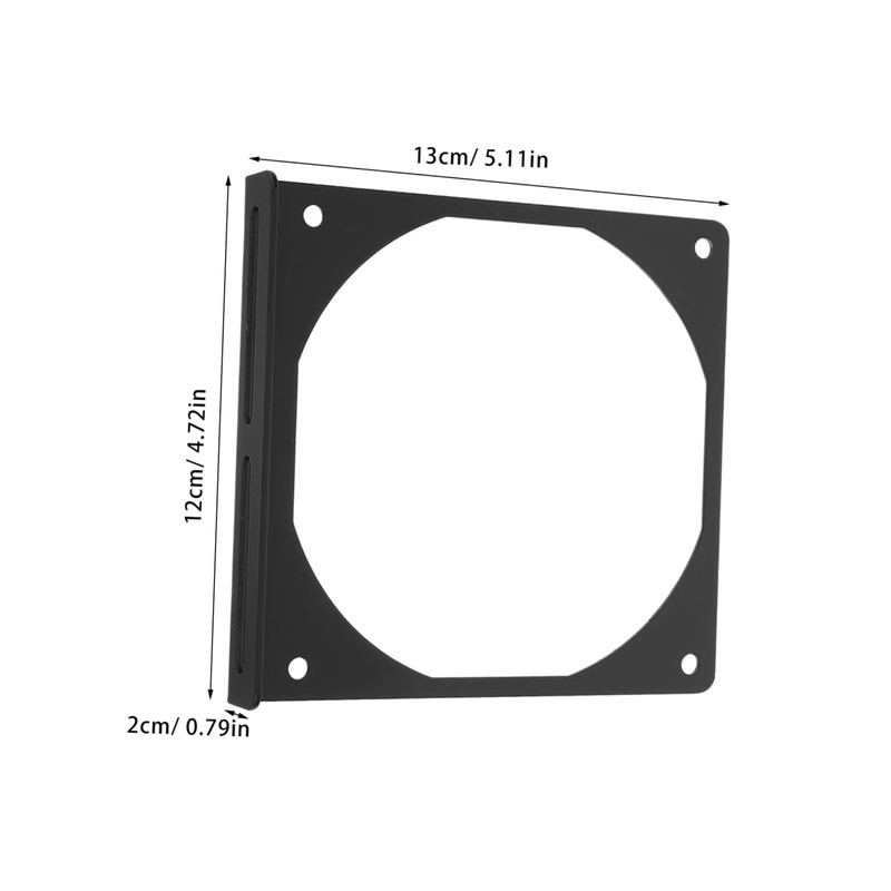 Mikinona External Radiator Fan Mounting Bracket Compact Sturdy Support Rack