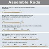 Heavy Duty Curtain Rods, 1 1/8 Inch Diameter Single Curtain