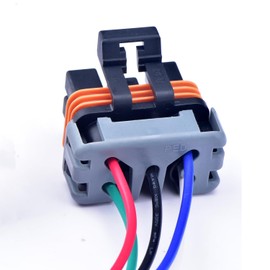 DECKBU 5 Pin Female Auto Waterproof Connector Wiring Harness Plug for Cummins CAT Carter Detroit The 60 Series ECM LED Lights(with Back Cover)
