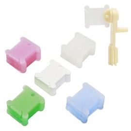 SANJAOYEE Thread Spooling, Embroidery Thread, Storage, Line Spool, 120 Spools + 1 Bobbin Winder, Storage Goods, Winding Thread, Large Capacity, Thread Spooling, Plastic, Thread Winding Board, For Organizing Embroidery Thread