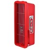 2 Pack! Red Surface-Mounted Fire Extinguisher Cabinet with Hammer Attachment