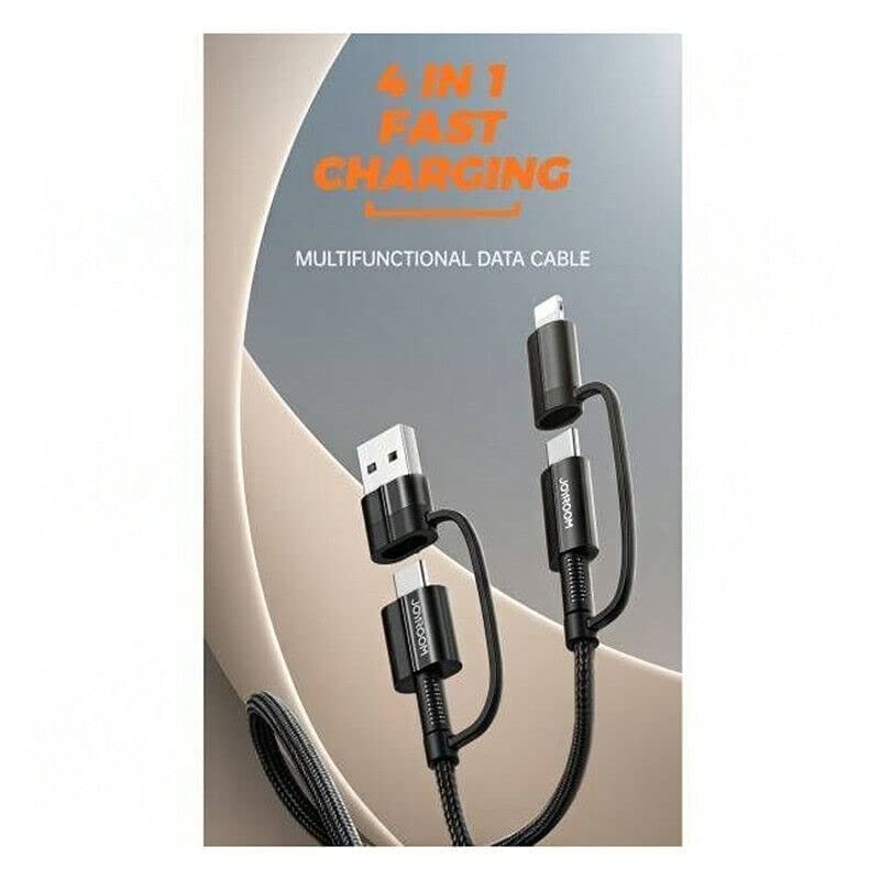 Joyroom JR-1830G3 4-in-1 Multi Function Fast Charging Data Cable, 1.8