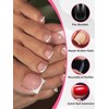 EBANKU 150PCS Poly Gel Nail Forms for Toes, Long Square