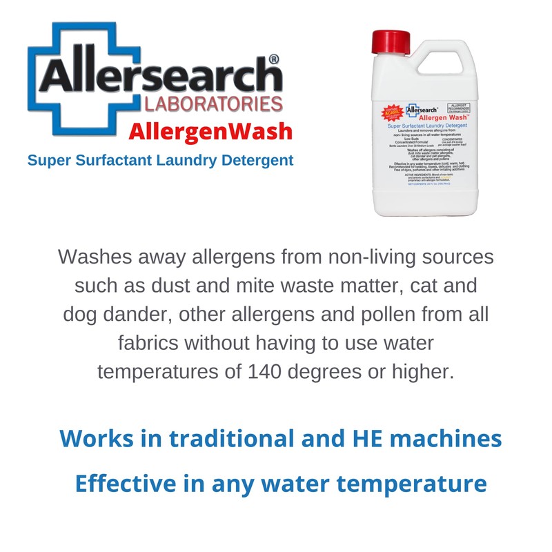 Allergen Wash Laundry Detergent 128 oz.