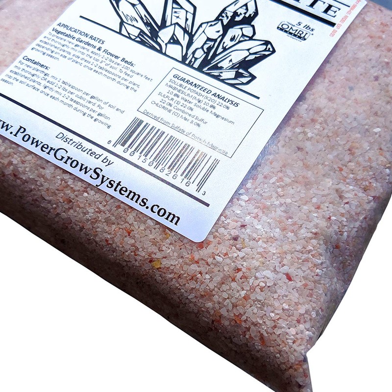 LANGBEINITE - Sulfate of Potash Magnesia (K-MAG) Organic Fertilizer 0-0-22
