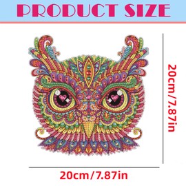 Diamond Painting Hanging Pendant Kit 5D DIY Diamond Painting Dots Acrylic Pendant Diamond Painting Art Sea Animal Octopus Diamond Painting Pendant for Home Xmas Decor Gift (HSQ030)