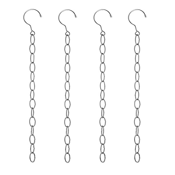 LERTREE 50cm Space Saving Hanger Chains Stainless Steel Closet Hanger