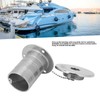 Boat Deck Diesel Fuel Filler with Cover Mirror Polished 316