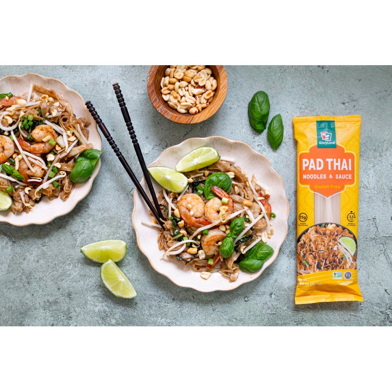 Gloryland Pad Thai Noodles and Sauce Meal Kit (28oz) -