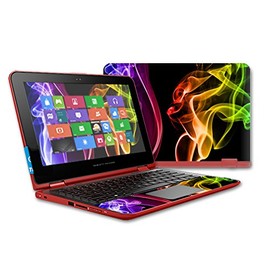 MightySkins Skin Compatible with HP Pavilion x360 11t Touch Laptop case wrap Cover Sticker Skins Bright Smoke