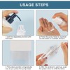 GIUSOBG Pack of 9 Airless Pump Dispenser Hand Cream Dispenser