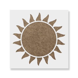 Sun Stencil - Reusable Stencils for Painting - Create DIY Sun Crafts and Projects