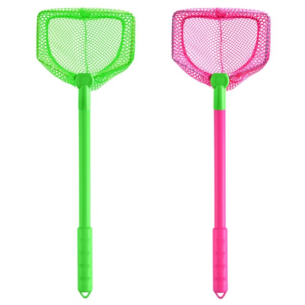Coopay 2 Pieces Butterflies Nets Catching Bug Nets Fishing Net