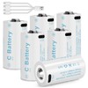 winbasic USB Rechargeable Batteries (6Pack, C)