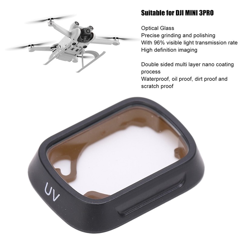 Action Camera Filter Optical Glass Double Sided Multilayer Nano Coating