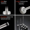 Long Door Stops, 8 Inch Stainless Steel Doorstop, Brushed Door