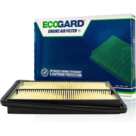 Ecogard XA10423 Filtro de Aire de Motor Premium para Renault Koleos 2018-2024, Nissan Rogue 2014-2020, Rogue Sport 2017-2022