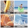 KZY LONDON Beach Towel - Large Turkish Beach Towels for