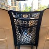 MBVBN 3-Layer Car Mesh Organizer, Seat Back Net Bag, Barrier