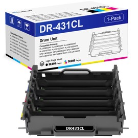 DR431CL Drum Unit Replacement for Brother DR-431CL DR431 Drum Unit for HL-L8260CDW HL-L8360CDW HL-L9310CDW MFC-L8610CDW MFC-L8900CDW MFC-L8690CDW MFC-L9570CDW DCP-L8410CDW Printer, (Not Toner)