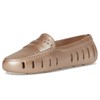 Floafers Womens Metallic Posh Driver Rose Gold/Cream 5 Medium