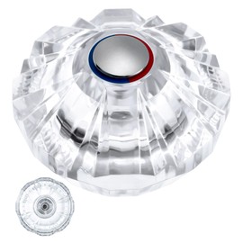 Dreyoo Shower Faucet Handle Replacement for 940-240 and 940-950A, Shower Handle Compatible with Price Pfister Avante Kitchen, Bath, Tub and Shower Faucets, Single Shower Knob Replacement, Acrylic