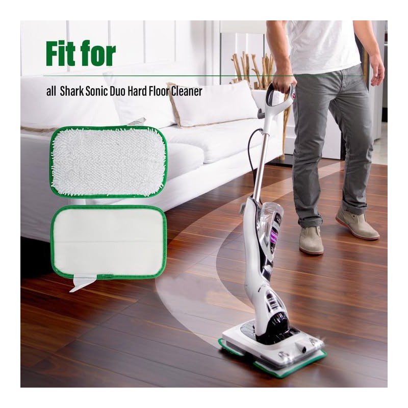PROSOCOOL Steam Mop Pads 5 Packs Compatible with Shark Sonic