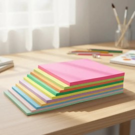 Hojas De Color Tamaño Carta Colores Claros (100pz)