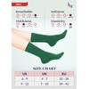 Hugh Ugoli Womens Soft Bamboo Dress Socks, Thin Crew Socks