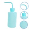 SAFIGLE 4Pcs Squeeze Rinse Bottles for Eyelash Extensions Salad and