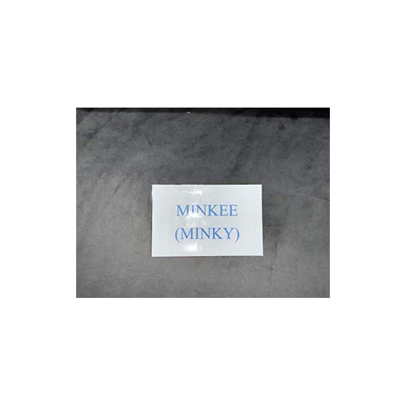 Minky Solid Cuddle 3 Extra Wide 100% Polyester Ash