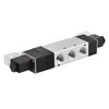 Heschen Electrical Pneumatic Solenoid Valve, 4V430C-15, 12VDC, PT1/2'', 5 Way