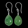 Sunshinegems Natural Green Strawberry Crystal Earring, Healing Crystals, Meditation Earring,