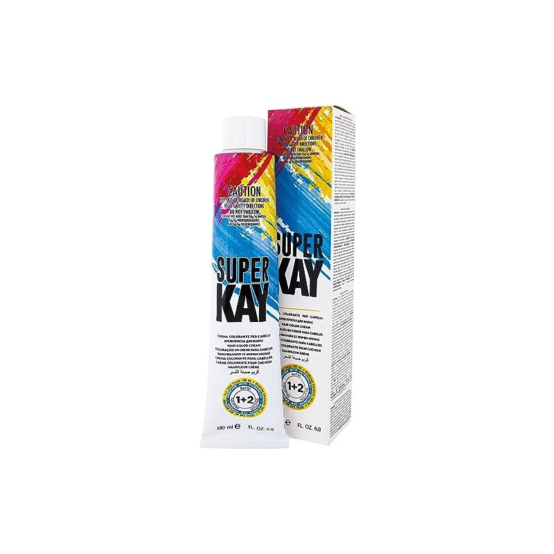 Super Kay Color Cream 7.4 Medium Copper Blonde 180 ml