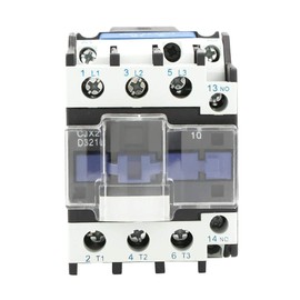 220V 32A Electric AC Contactor CJX2-3210 High Sensitivity Plate Front Wiring Motor Contactors